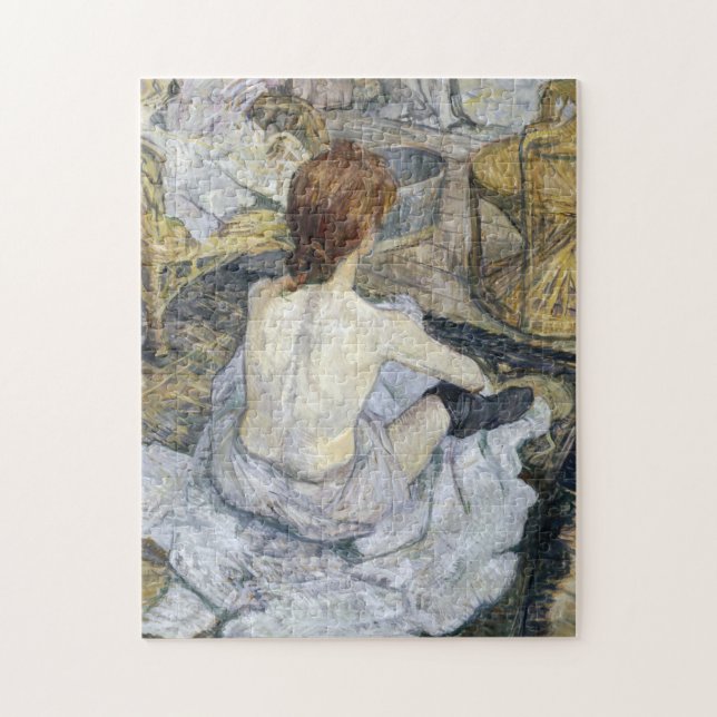 Puzzle Toulouse-Lautrec - Rousse / Toilettes (Vertical)