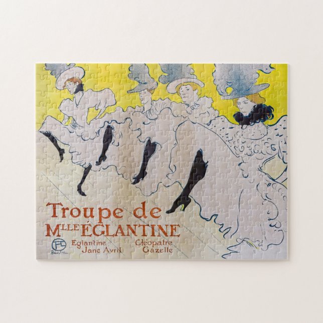 Puzzle Toulouse-Lautrec - Troupe de Mlle Eglantine (Horizontal)