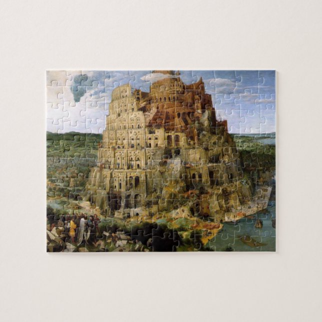 Puzzle Tour de Babel par Brueghel (Horizontal)