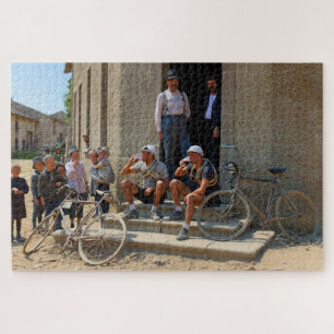 Puzzle Tour de France 1921 Après l'étape Heure de la bièr