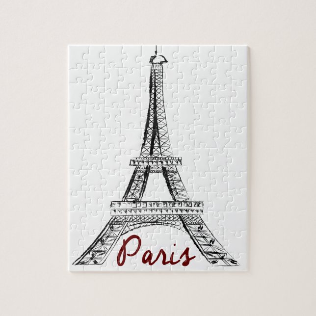 Puzzle Tour d'Eifel - Paris (Vertical)