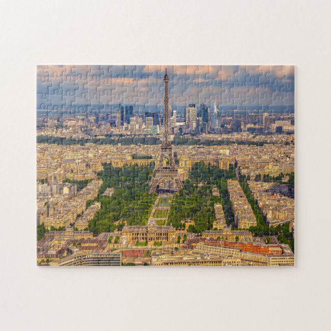 Puzzle Tour Eiffel Paris. (Horizontal)