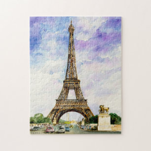 Puzzle Tour Eiffel Paris.