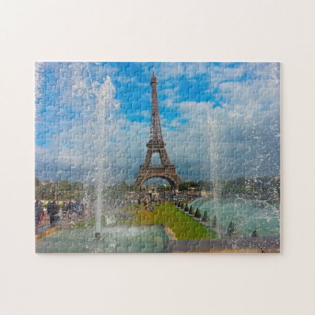 Puzzle Tour Eiffel Paris. (Horizontal)