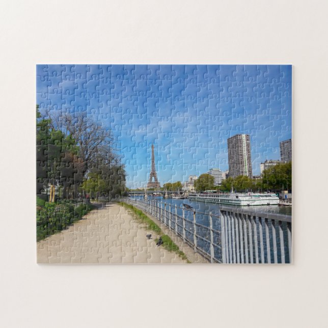 Puzzle Tour Eiffel Paris. (Horizontal)