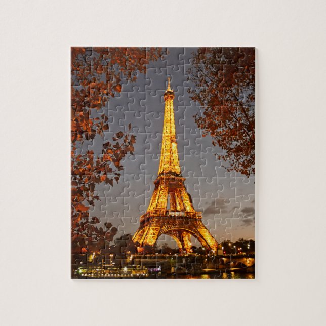 Puzzle Tour Eiffel - Paris - France - 8x10 - 110 pc (Vertical)