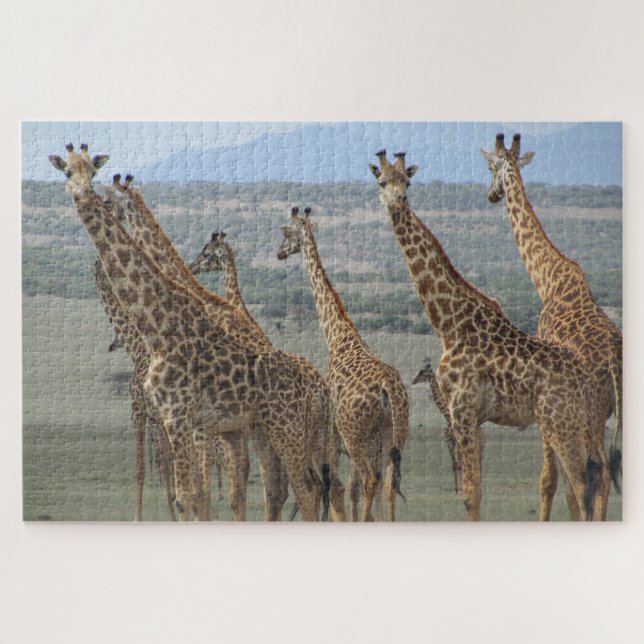 Puzzle tour girafe (Horizontal)