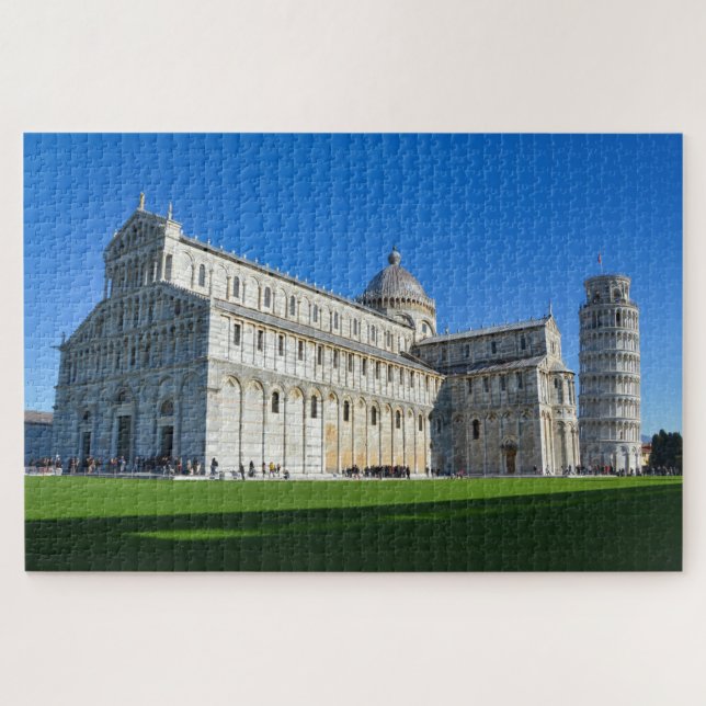 Puzzle Tour penchée de Pise et Dôme attractions italienne (Horizontal)