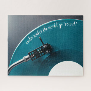 Puzzle Tourne-disque audiophile de l'album de vinyle