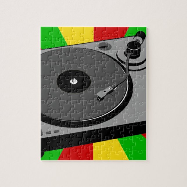 Puzzle Tourne-disque de Rasta (Vertical)