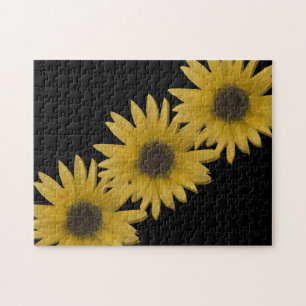 Puzzle Tournesol de jardin printanier Florales botaniques