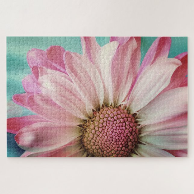 Puzzle Tournesol rose (Horizontal)