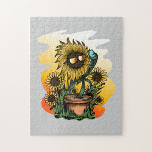 Puzzle Tournesol trop Cool