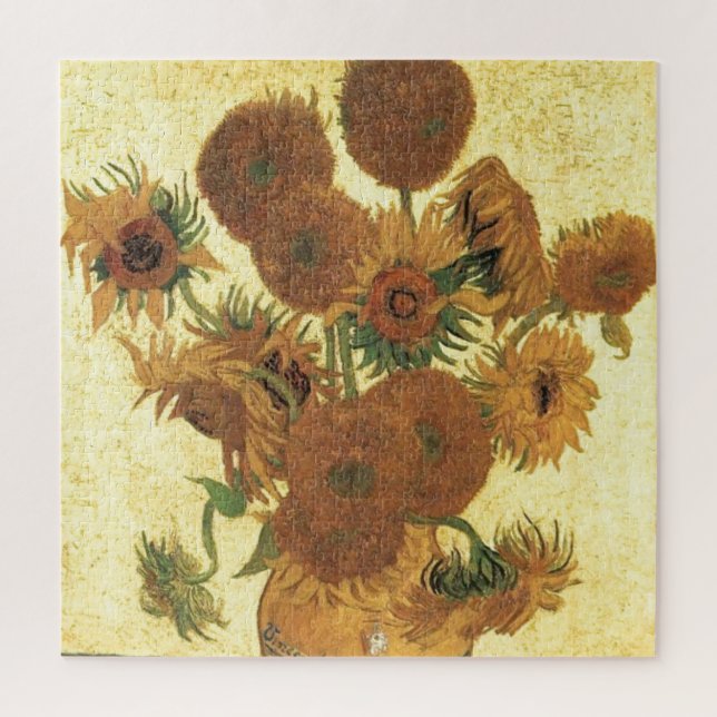 Puzzle Tournesols de Van Gogh Peinture Art (Vertical)
