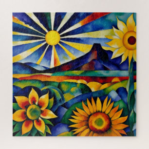 Puzzle Tournesols du matin