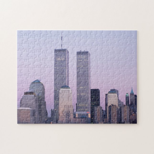 Puzzle Tours jumelles de New York (Horizontal)