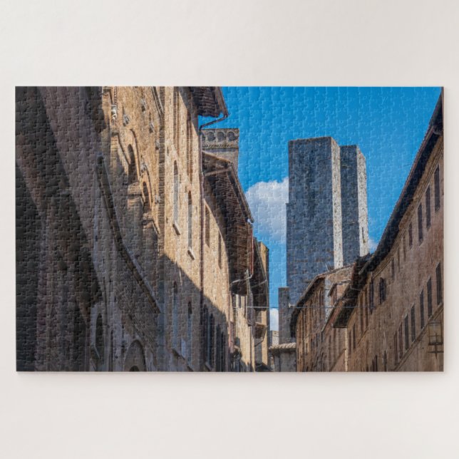 Puzzle tours San Gimignano, Toscane, Italie (Horizontal)