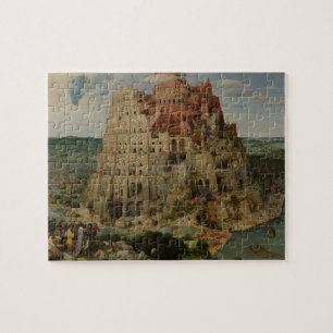 Puzzle Tower of Babel by Peter Bruegel the Elder
