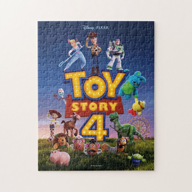 Puzzle Toy Story 4 | Jouets sur le terrain Poster (Vertical)