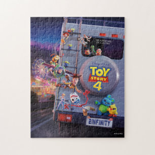 Puzzle Toy Story 4  Toys Riding RV Theatre Poster
