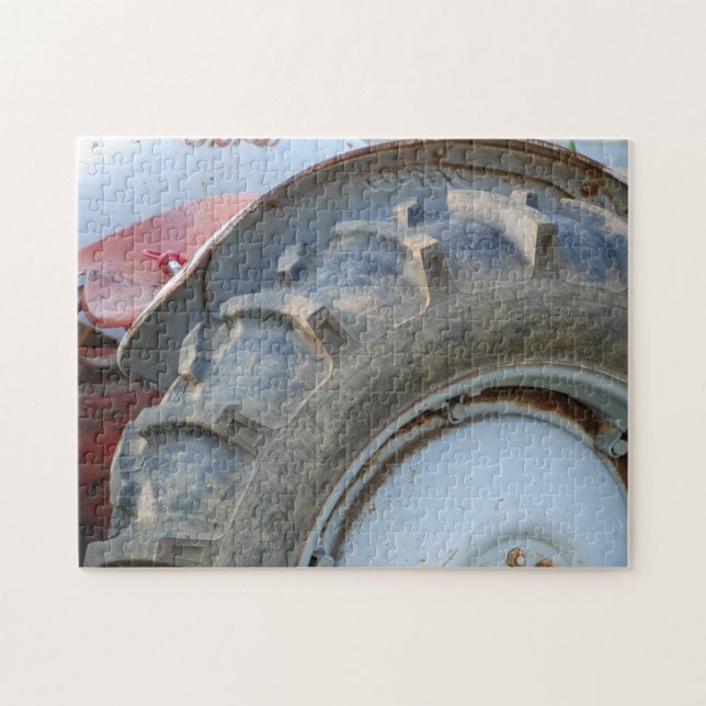 Puzzle tracteur antique (Horizontal)