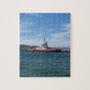 Puzzle Traction subite dans le port