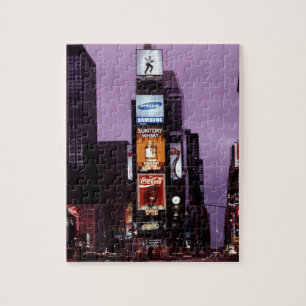Puzzle Trafic Carré du New York Times la nuit