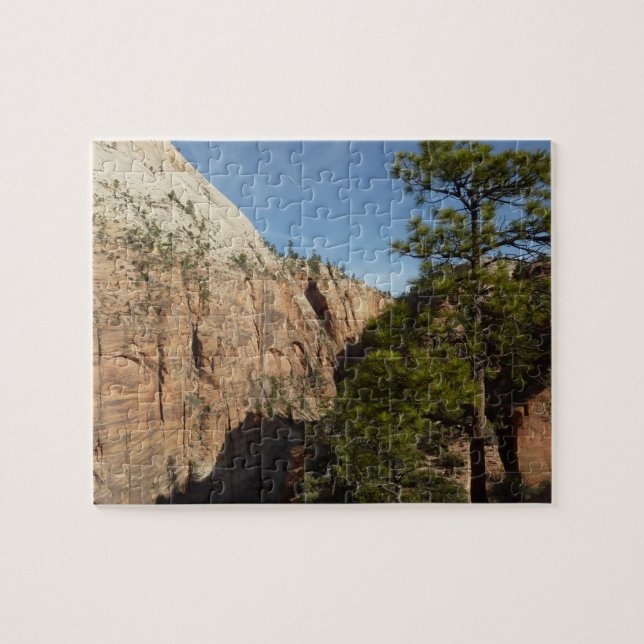 Puzzle Trail to Angels Landing in Zion National Park (Horizontal)
