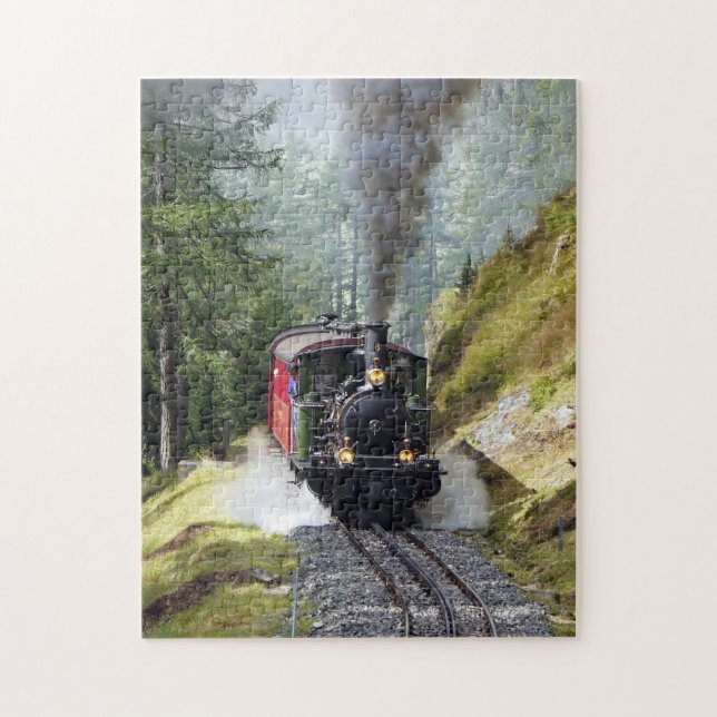 Puzzle Train 37 (Vertical)