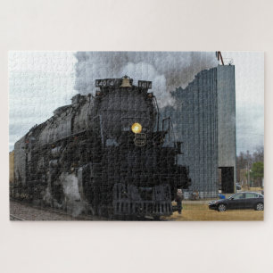 Puzzle Train à vapeur Big Boy 4014 Ellsworth Kansas