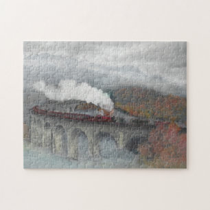 Puzzle Train à vapeur Frosty Glenfinnan