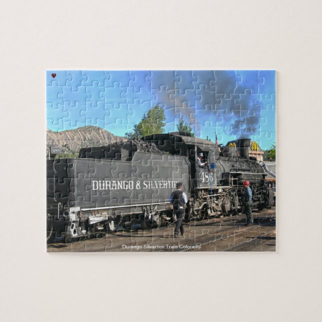Puzzle Train Durango Silverton Colorado (Horizontal)