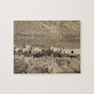 Puzzle Train Emigrant dans le canyon Echo Photo