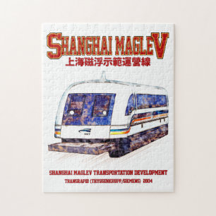 Puzzle Train Transrapide Shanghai Maglev SMT