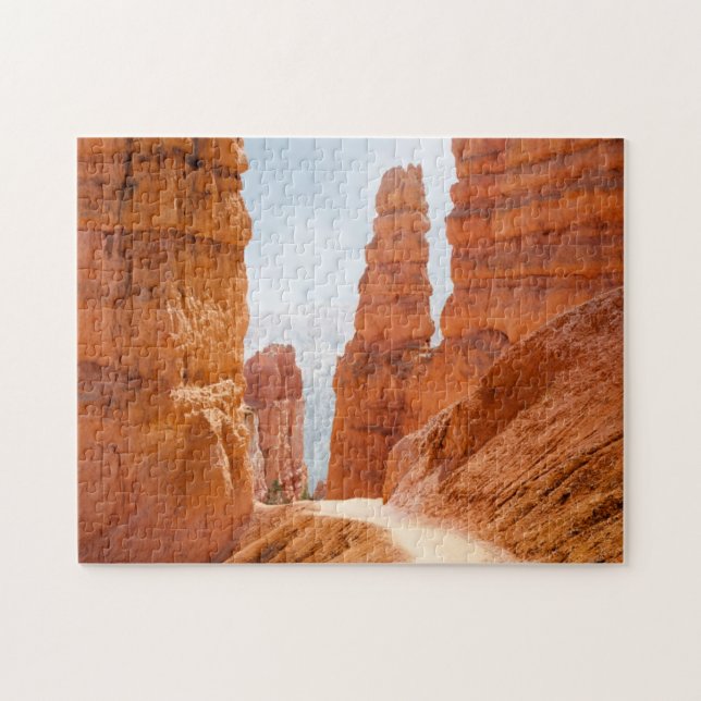 Puzzle Traînée de parc national de canyon de Bryce (Horizontal)
