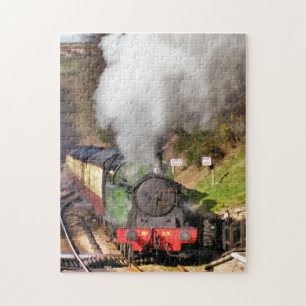 PUZZLE TRAINS À VAPEUR