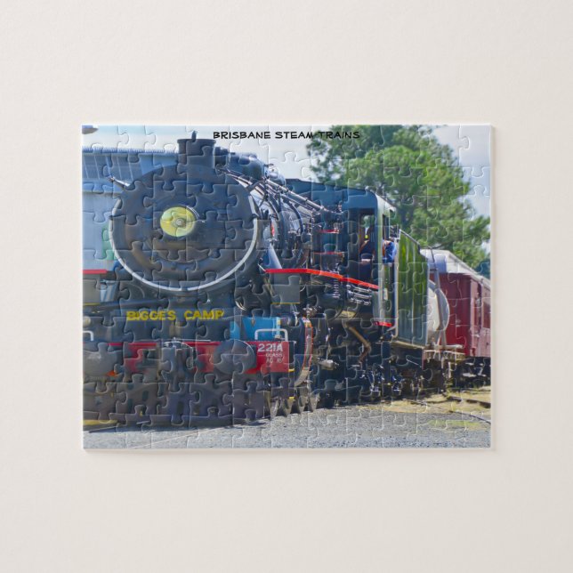 Puzzle Trains à vapeur de Brisbane (Horizontal)