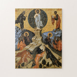 Puzzle Transfiguration Orthodoxe Icône Chrétienne