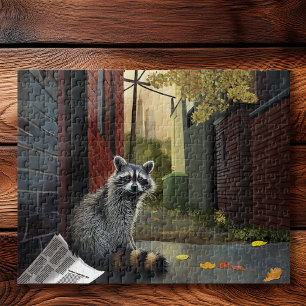 Puzzle Trash Panda prend une décision