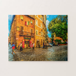 Puzzle Trastevere Rome.