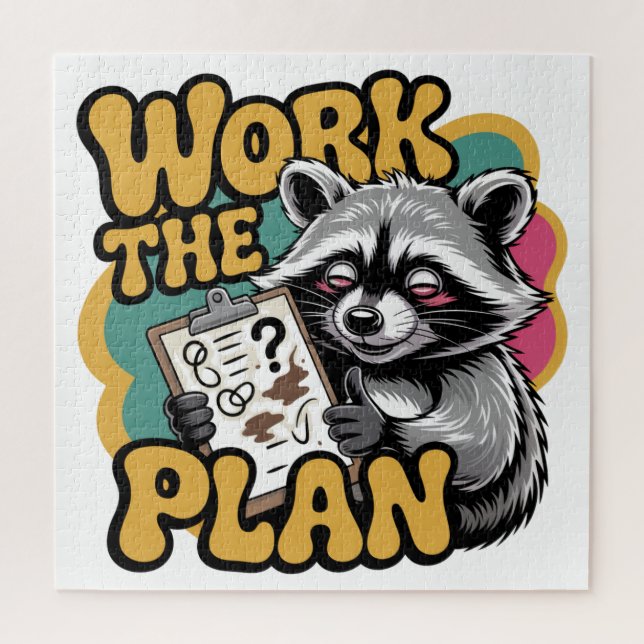 Puzzle Travaillez Le Plan (Vertical)