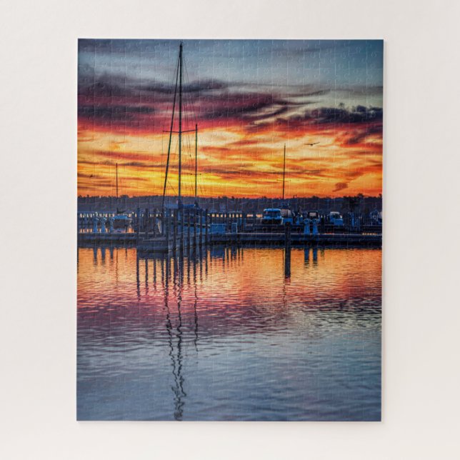 Puzzle Traverse City Sunrise (Vertical)