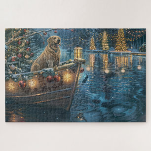 Puzzle Traversée festive de Noël au Labrador