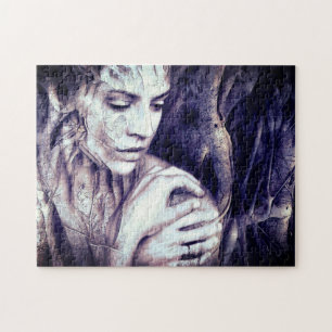 Puzzle Tree Lady - Forêt d'Imaginaires - Art