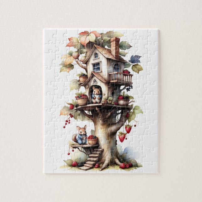 Puzzle Treehouse (Vertical)