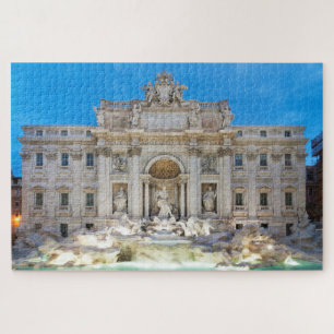 Puzzle Trevi fountain