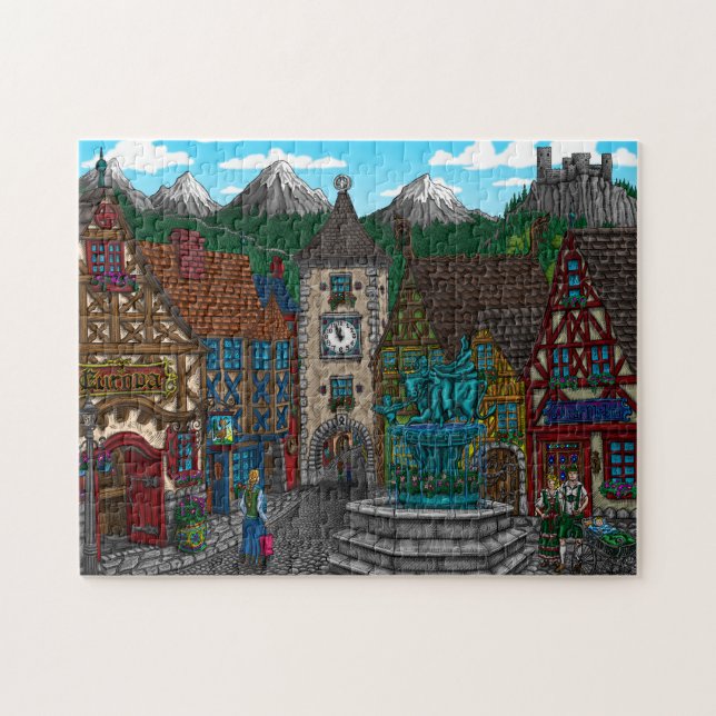 Puzzle Tribute to Europa (Horizontal)