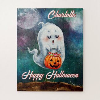 Puzzle Trick ou Treat, les fantômes sont doux Halloween h