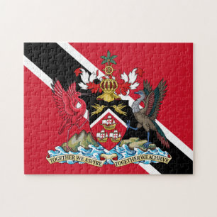 Puzzle trinidad et tobago emblem