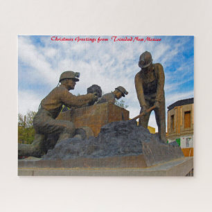 Puzzle Trinidad Nouveau-Mexique.Salutations de Noël